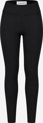 Skinny Leggings Tatiana Zidekova en noir : devant