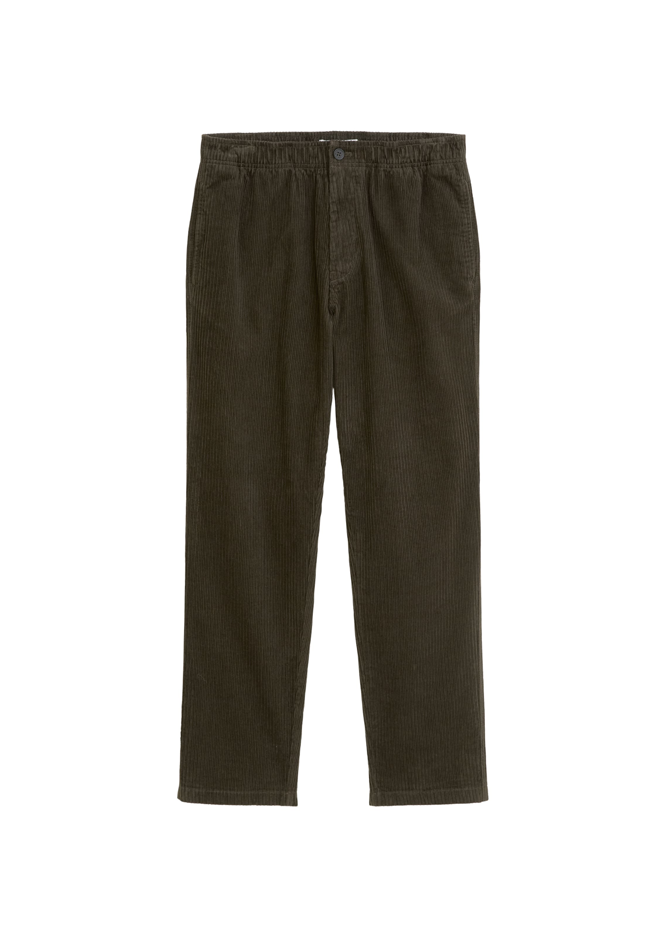Marc O'Polo DENIM Tapered Hose in Grün: Vorderseite