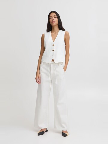 Wide Leg Jean 'BYKimu' b.young en blanc
