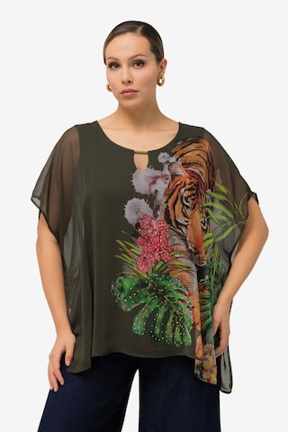 Ulla Popken Blouse in Black: front