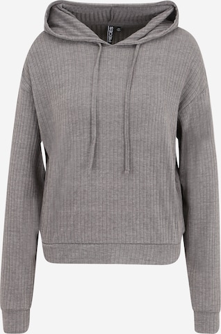 Pieces Tall Sweater 'MOLLY' in Grey: front