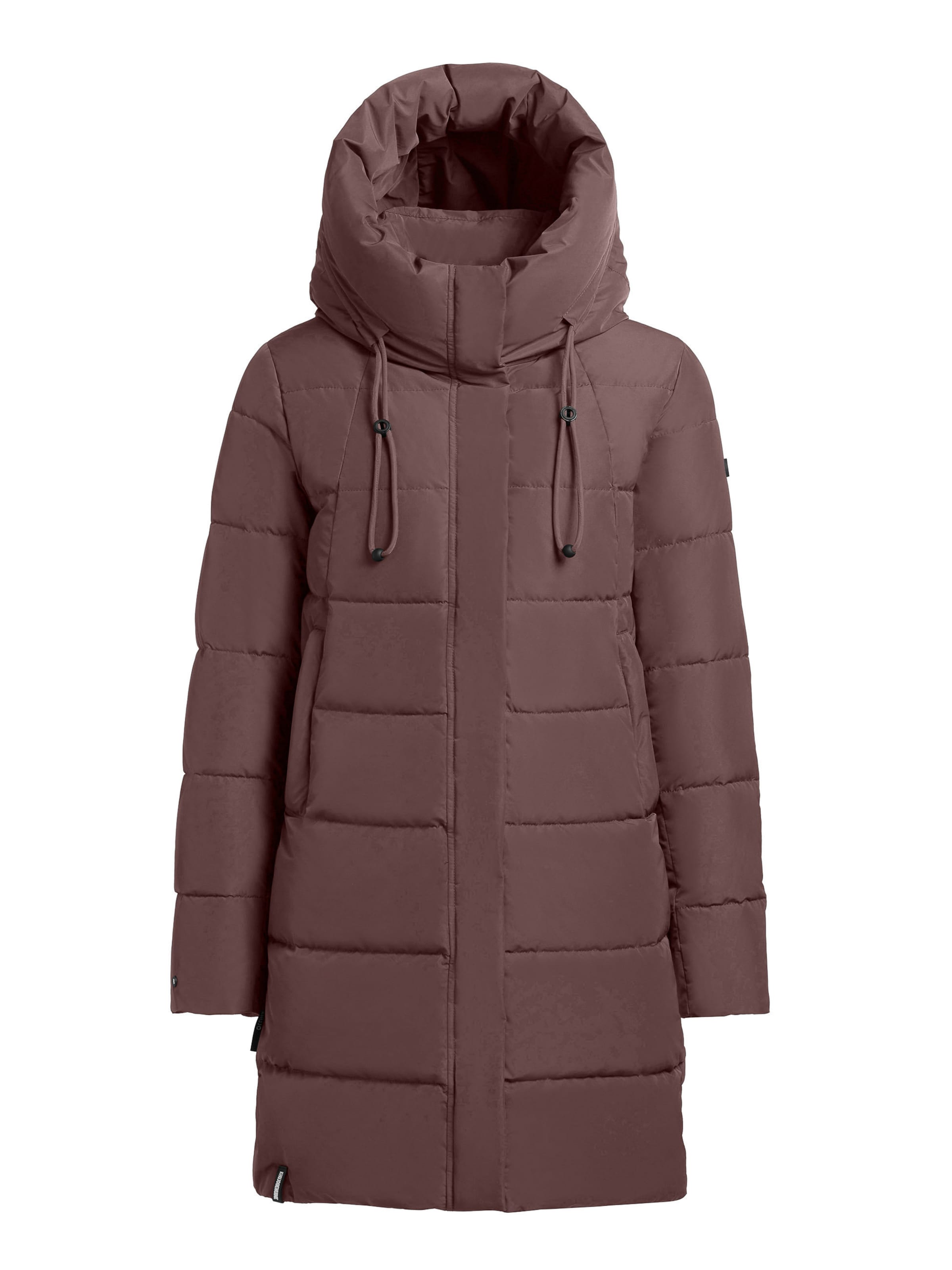 khujo Zimní kabát 'Heather' – fialová: přední strana