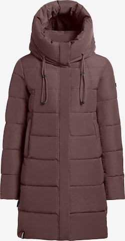 khujo Mantel 'Heather' in Lila: Vorderseite