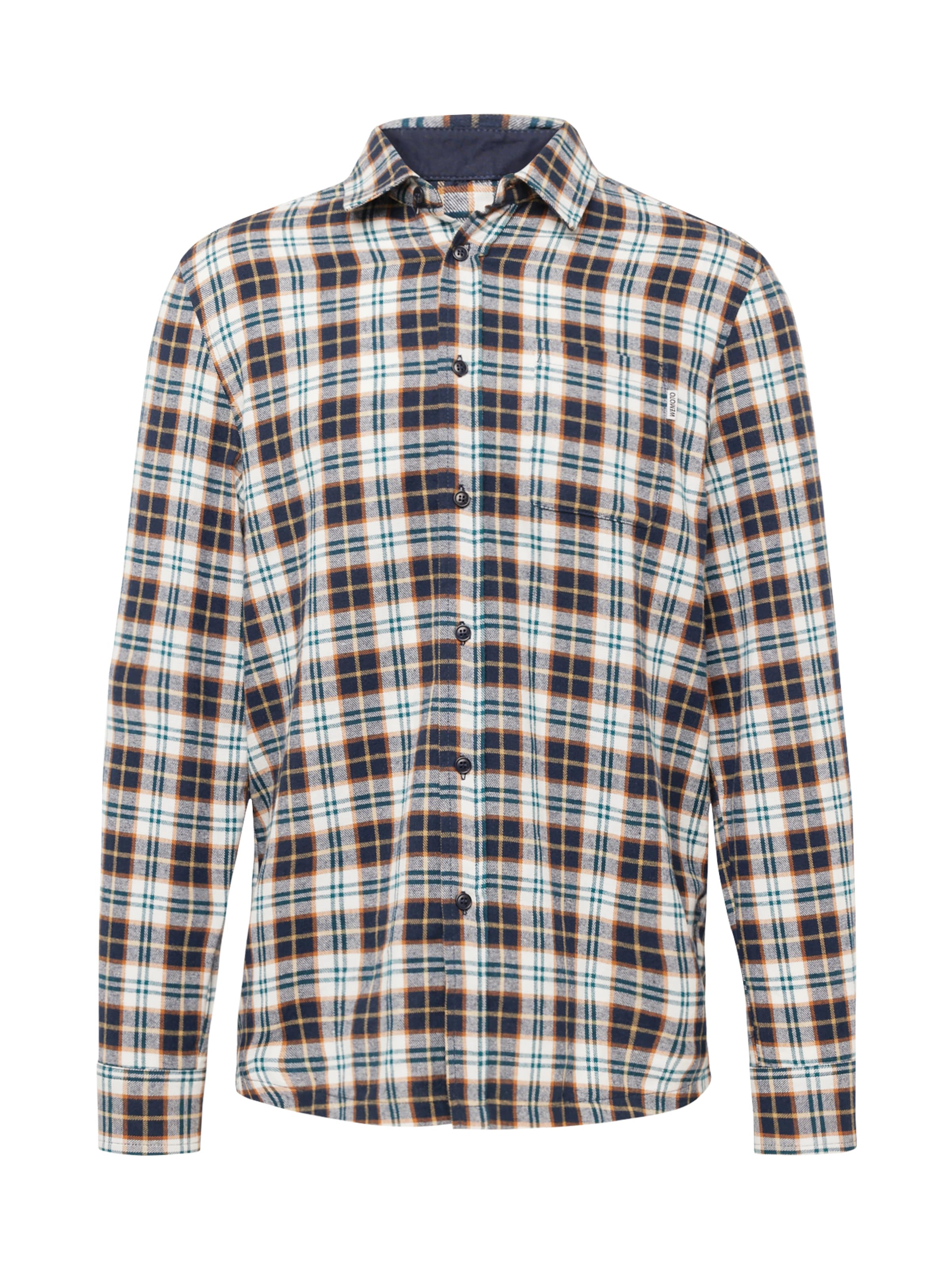 Wemoto Средняя посадка Рубашка в Синий: спереди