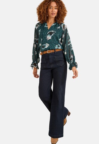 Bluză de la love & roses pe verde: față