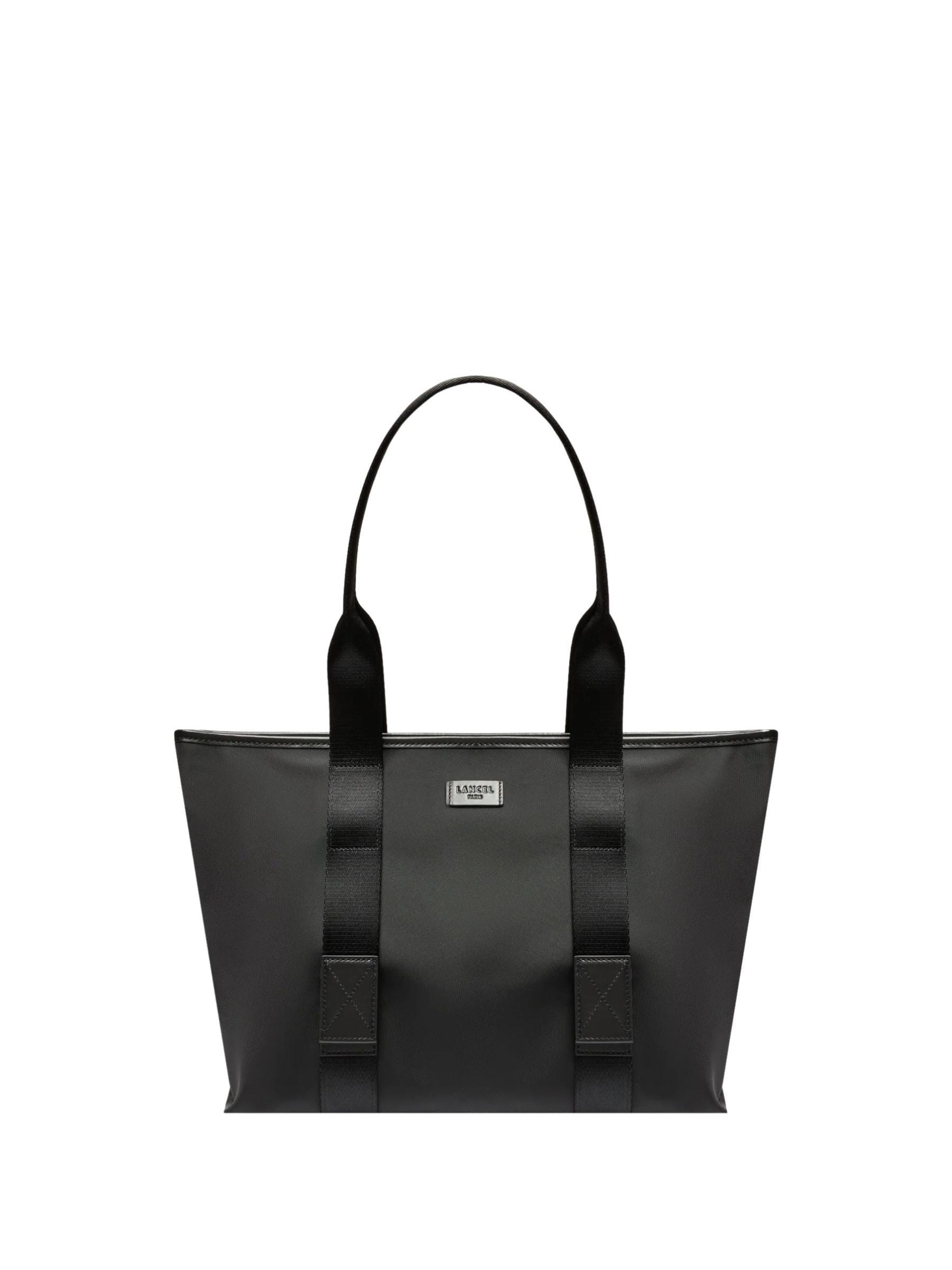 Cabas 'Shopping Mistral Pliable Noir Femme' Lancel en noir : devant