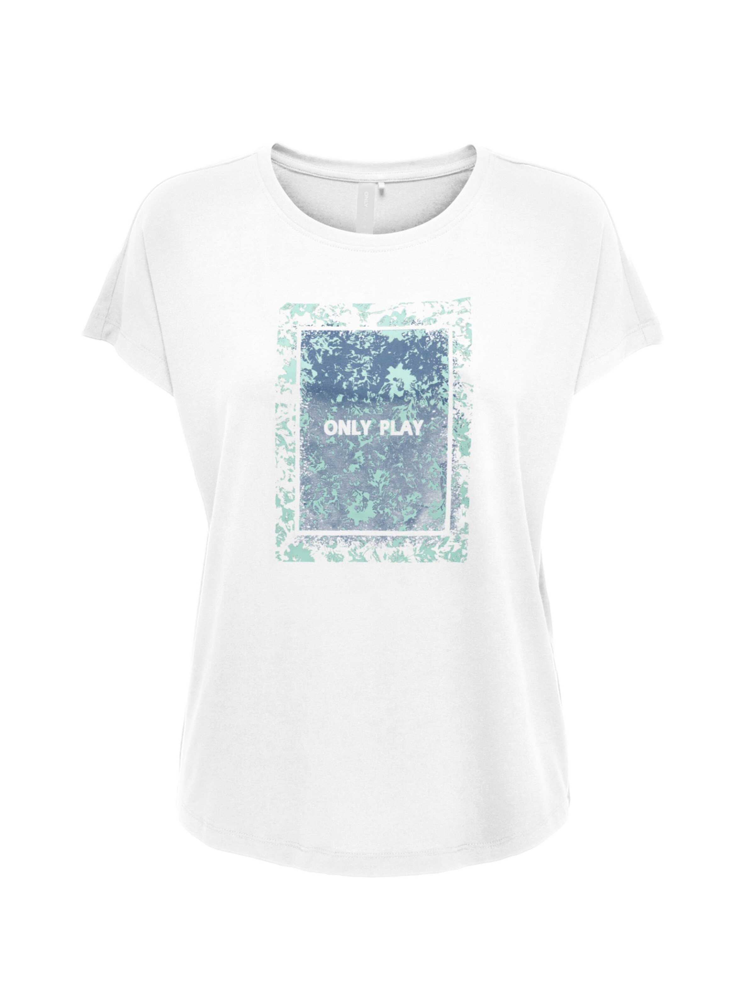 ONLY PLAY T-shirt 'Aub-Mie Life' en blanc, Vue avec produit