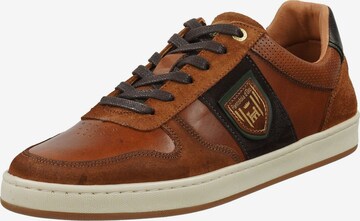 Baskets basses PANTOFOLA D'ORO en marron : devant