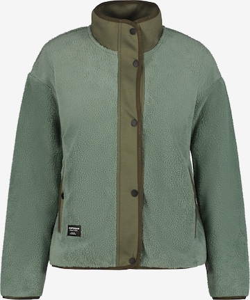 ICEPEAK Athletic fleece jacket 'ABBOTT' in Green: front