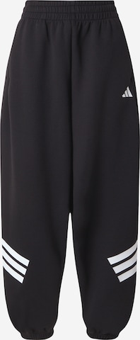 juoda ADIDAS SPORTSWEAR Standartinis Sportinės kelnės ' 'Future Icons': priekis