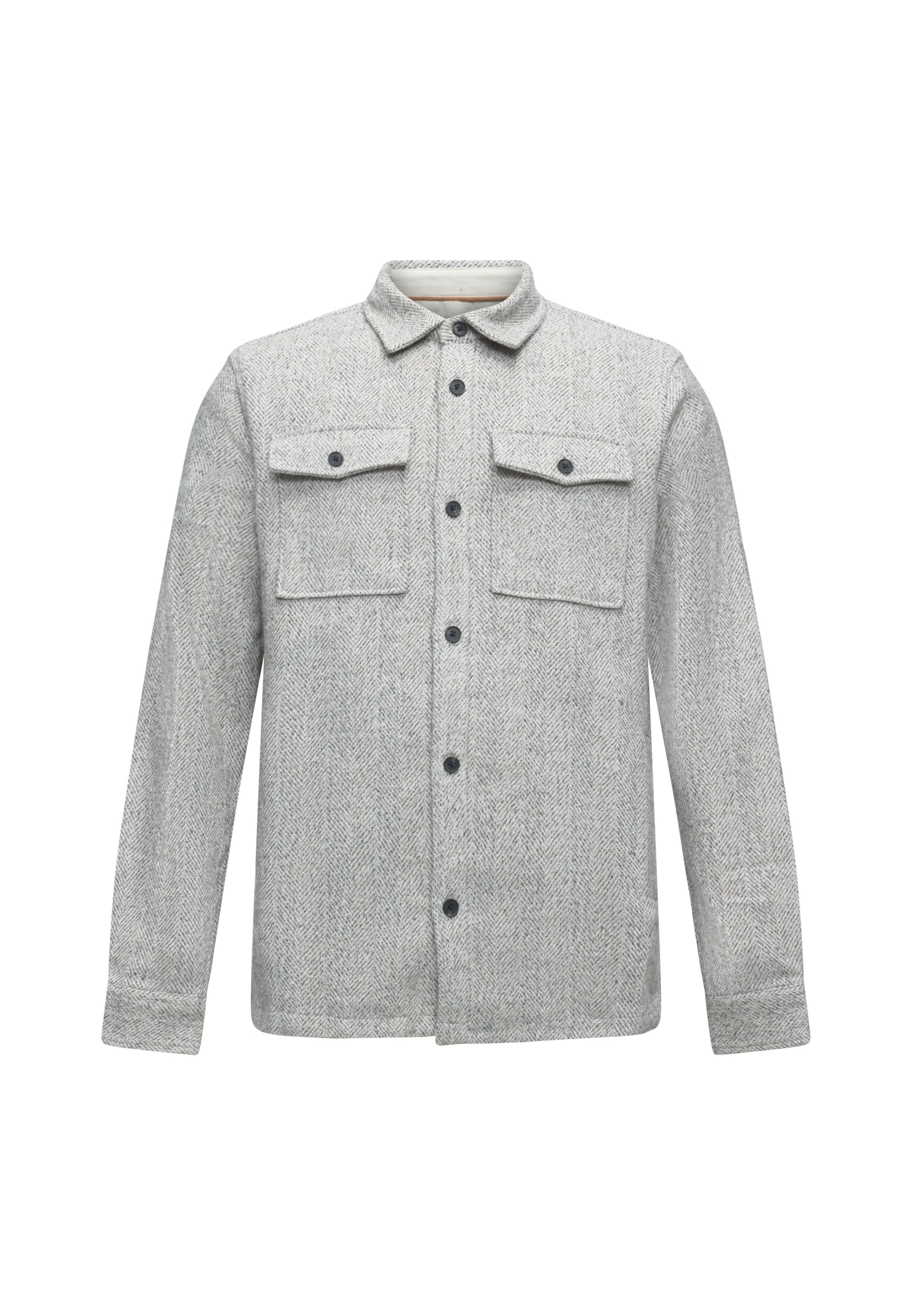 Veste mi-saison 'Trenmar' INDICODE JEANS en gris : devant