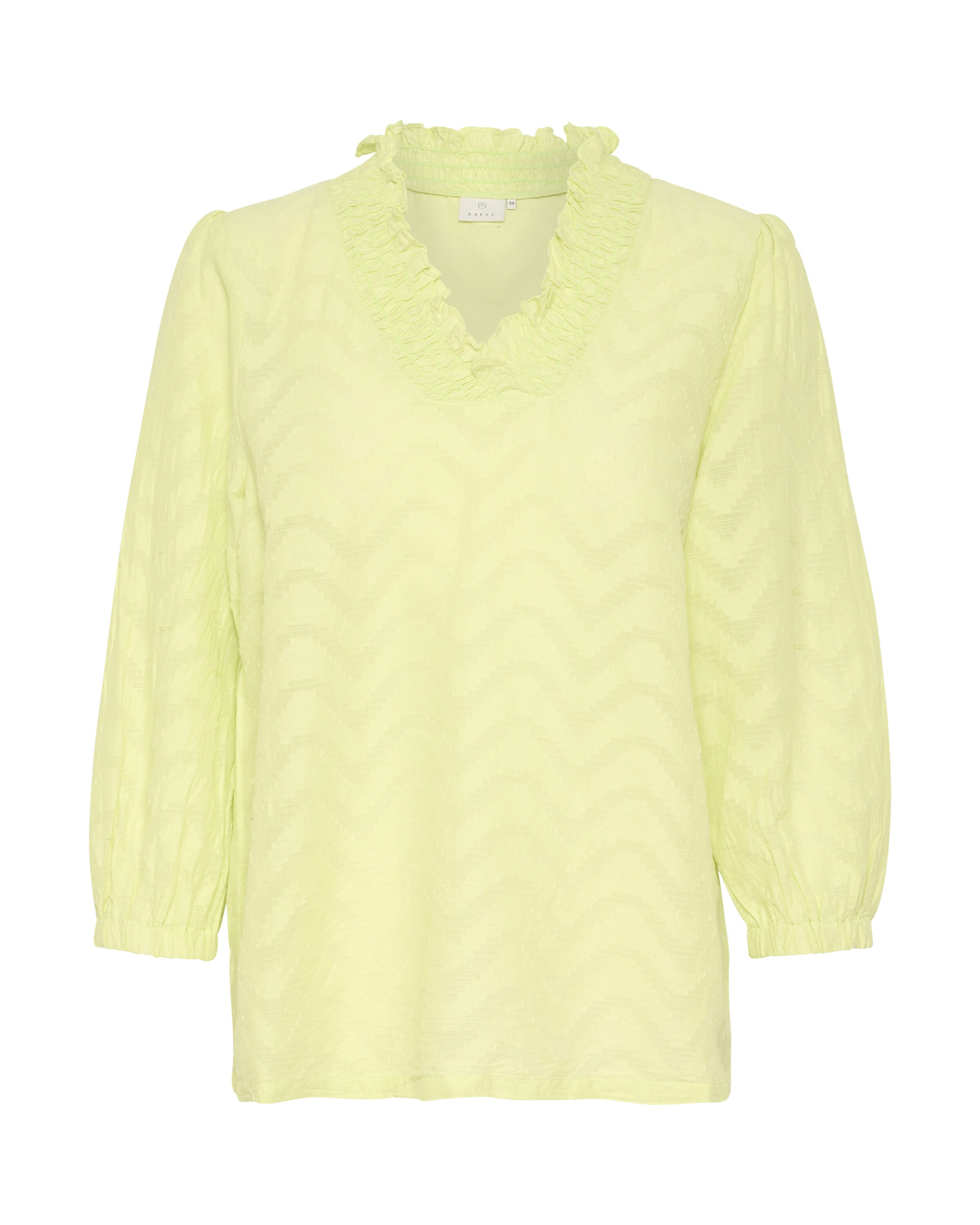 Kaffe Bluse 'Victoria' i grøn: forside