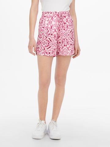 ONLY Shorts 'MILEY' in Pink: predná strana