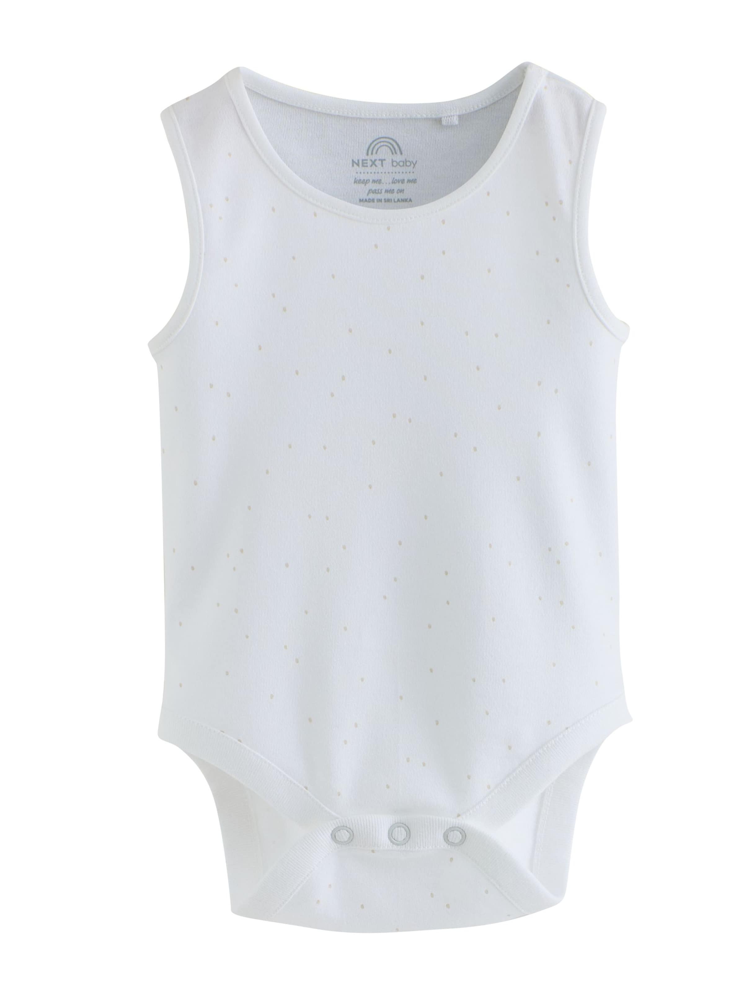 Next - Pijama entero/body en blanco