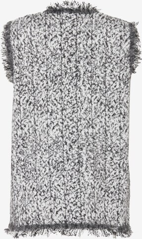ZITHA Knitted Vest in Grey