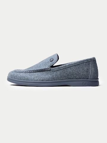 Chaussure basse 'Men's Cashmere Loafers' GOBI Cashmere en gris