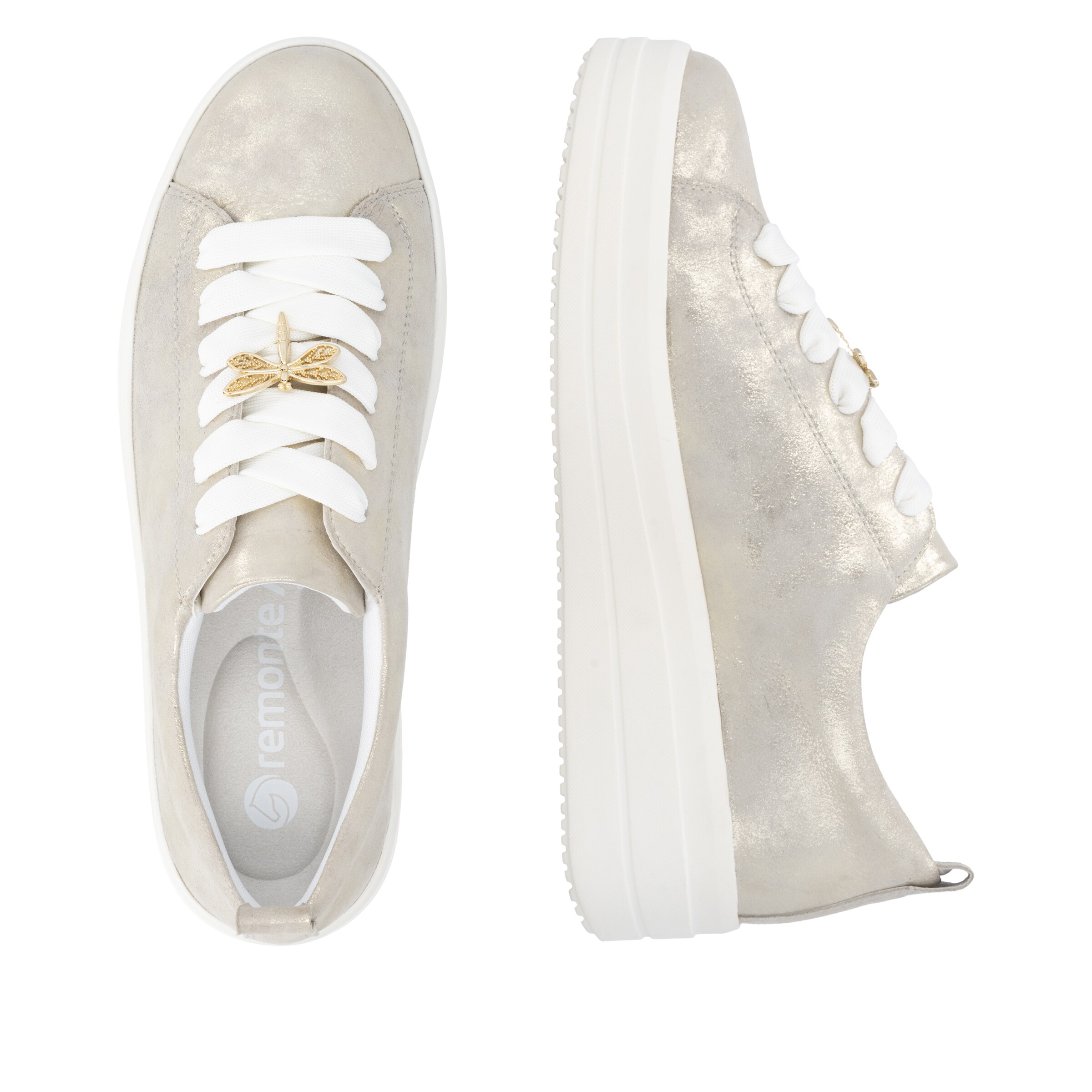 REMONTE Sneaker in Gold