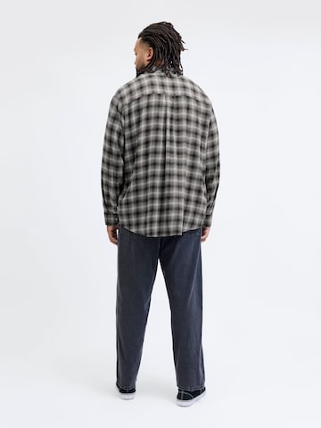 Jack & Jones Plus Regular fit Overhemd in Grijs