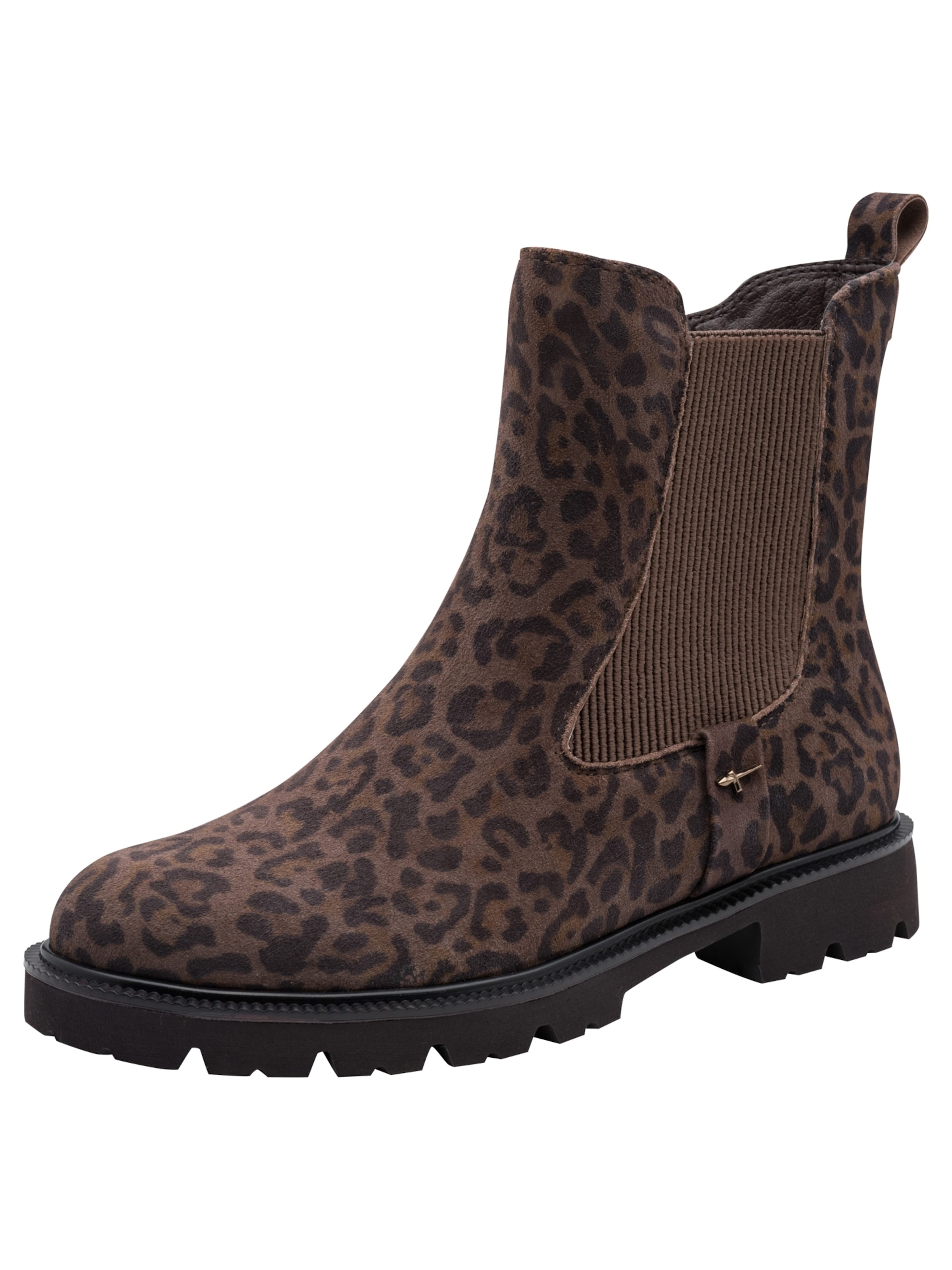 Bottines Tamaris en marron : devant