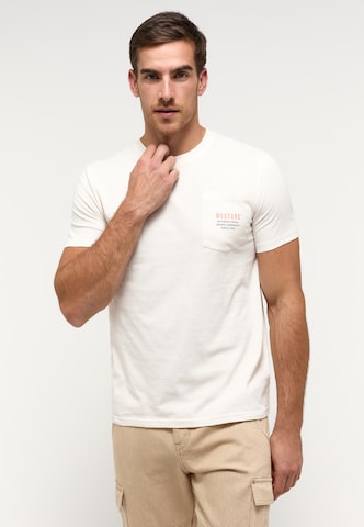 MUSTANG Shirt in Beige: predná strana