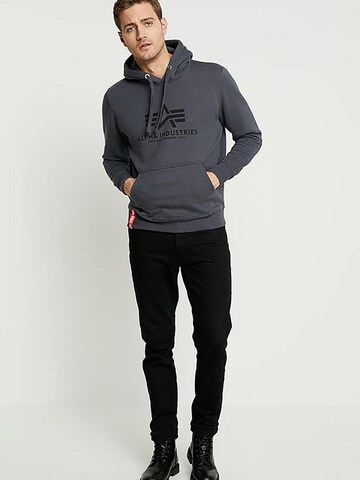 ALPHA INDUSTRIES Sweatshirt 'Basic' in Grey