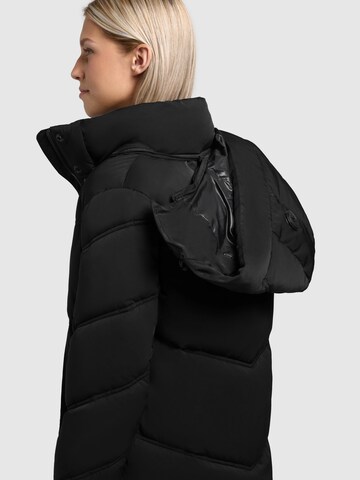 khujo Wintermantel 'Ainu2' in Zwart