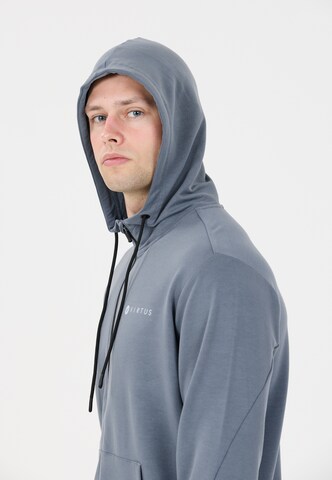 Virtus Sports sweat jacket 'Brent' in Grey