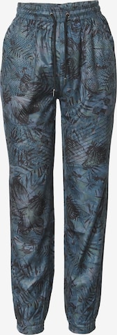 KOROSHI Zúžený Kalhoty – modrá: přední strana