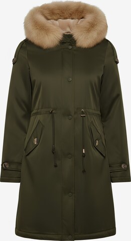Parka invernale 'Overland Parka N701' di Artika Icewear in verde: frontale