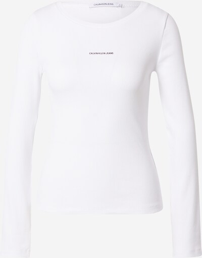 Calvin Klein Jeans Shirt in schwarz / offwhite, Produktansicht