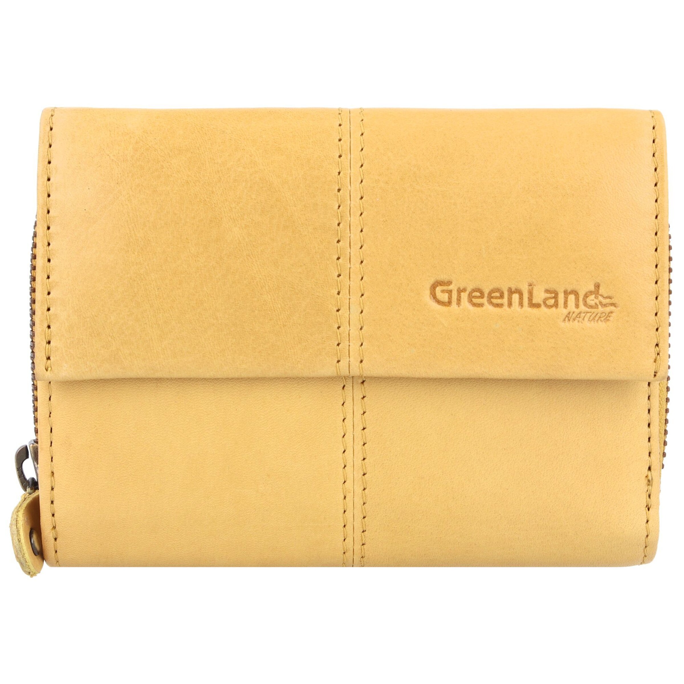 Porte-monnaies 'Nature Soft' Greenland Nature en jaune : devant