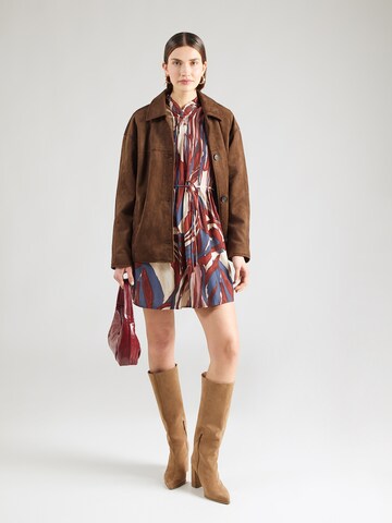 VERO MODA Ruha 'VMVERA VIOLET' - piros