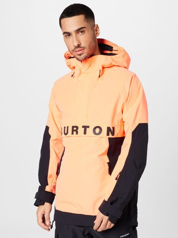 BURTON Outdoorjas 'FROSTNER' in Oranje: voorkant