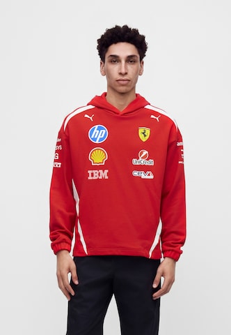 PUMA Суичър 'SF Replica Drivers Authentic' в червено: отпред