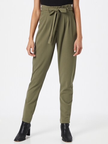 Tapered Pantaloni 'Tanja' di JDY in verde: frontale