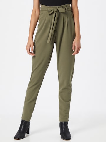 Tapered Pantaloni 'Tanja' di JDY in verde: frontale