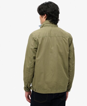 Superdry Tussenjas 'Essentials' in Groen