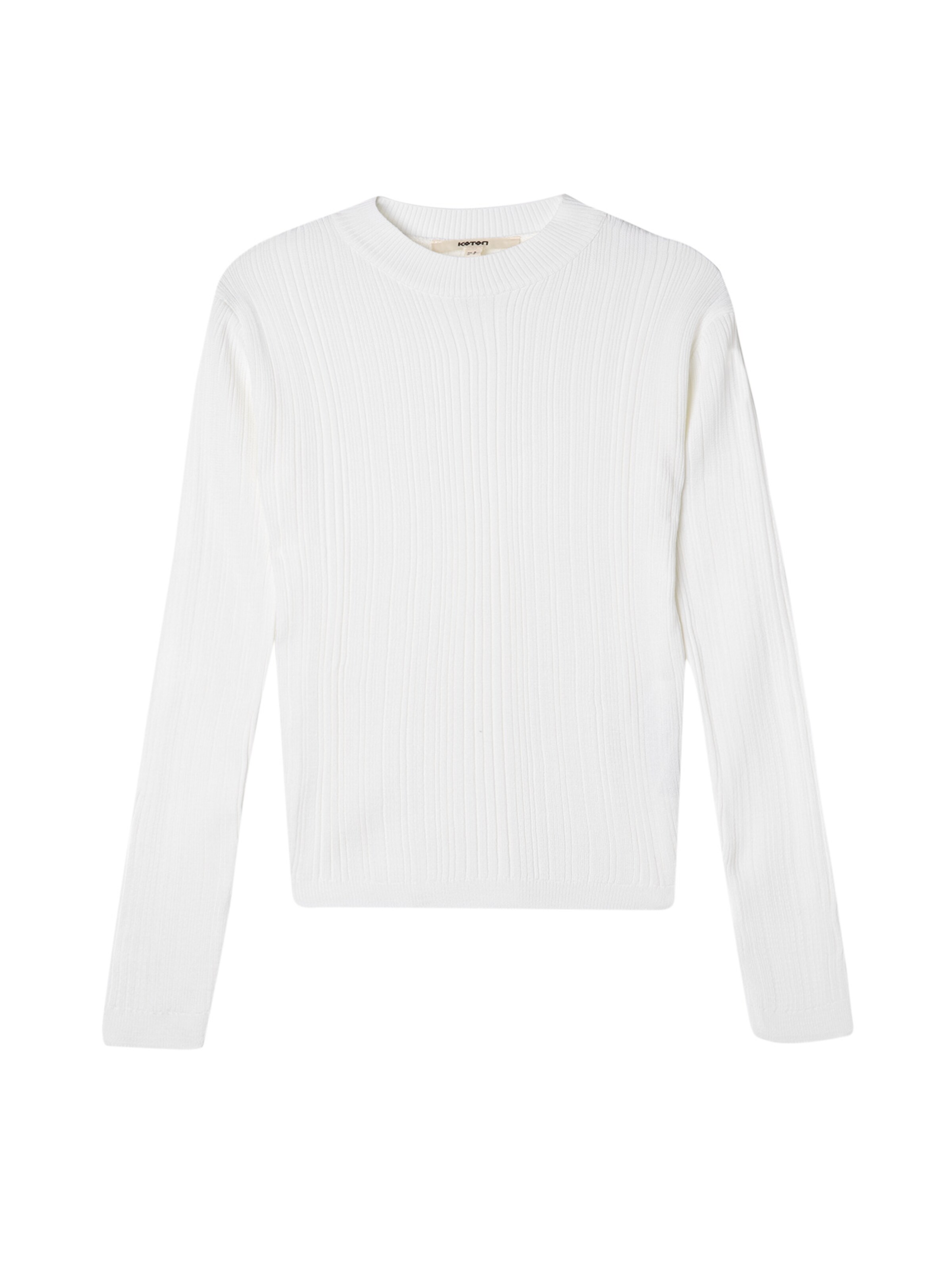 Koton Pullover in Weiß: Vorderseite
