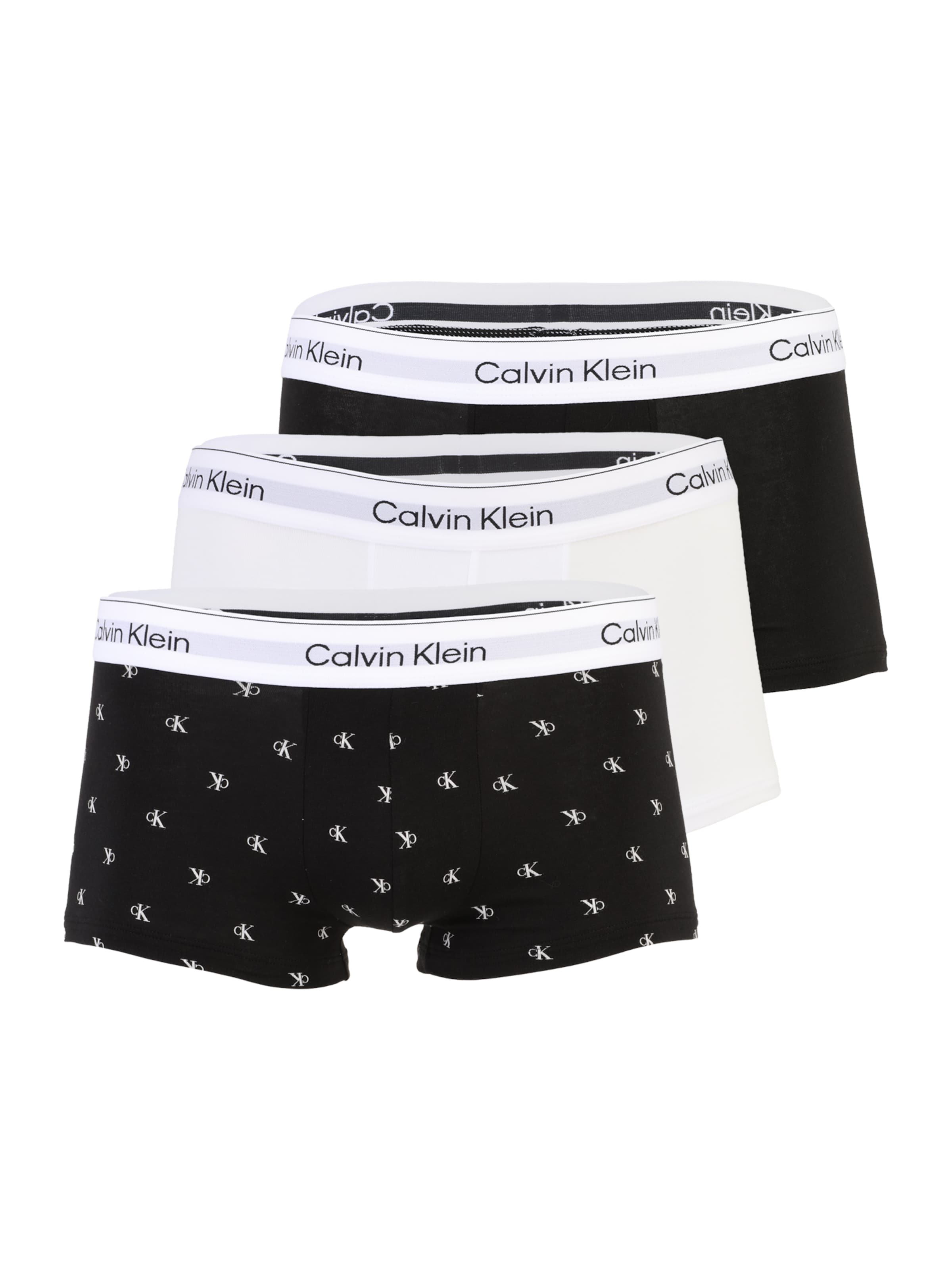 juoda Calvin Klein Underwear Boxer trumpikės: priekis