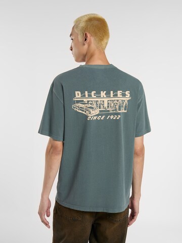 DICKIES Shirt 'Service Station' in Blue: front