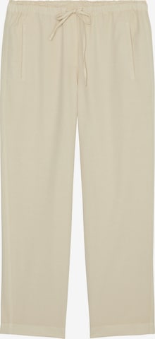 Effilé Pantalon Marc O'Polo en beige : devant