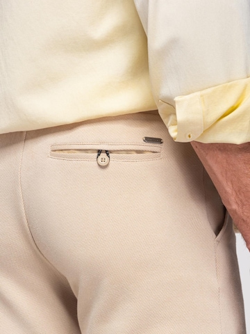 Ombre Slimfit Sporthose‌‌‌‌‌‌‌ in Beige