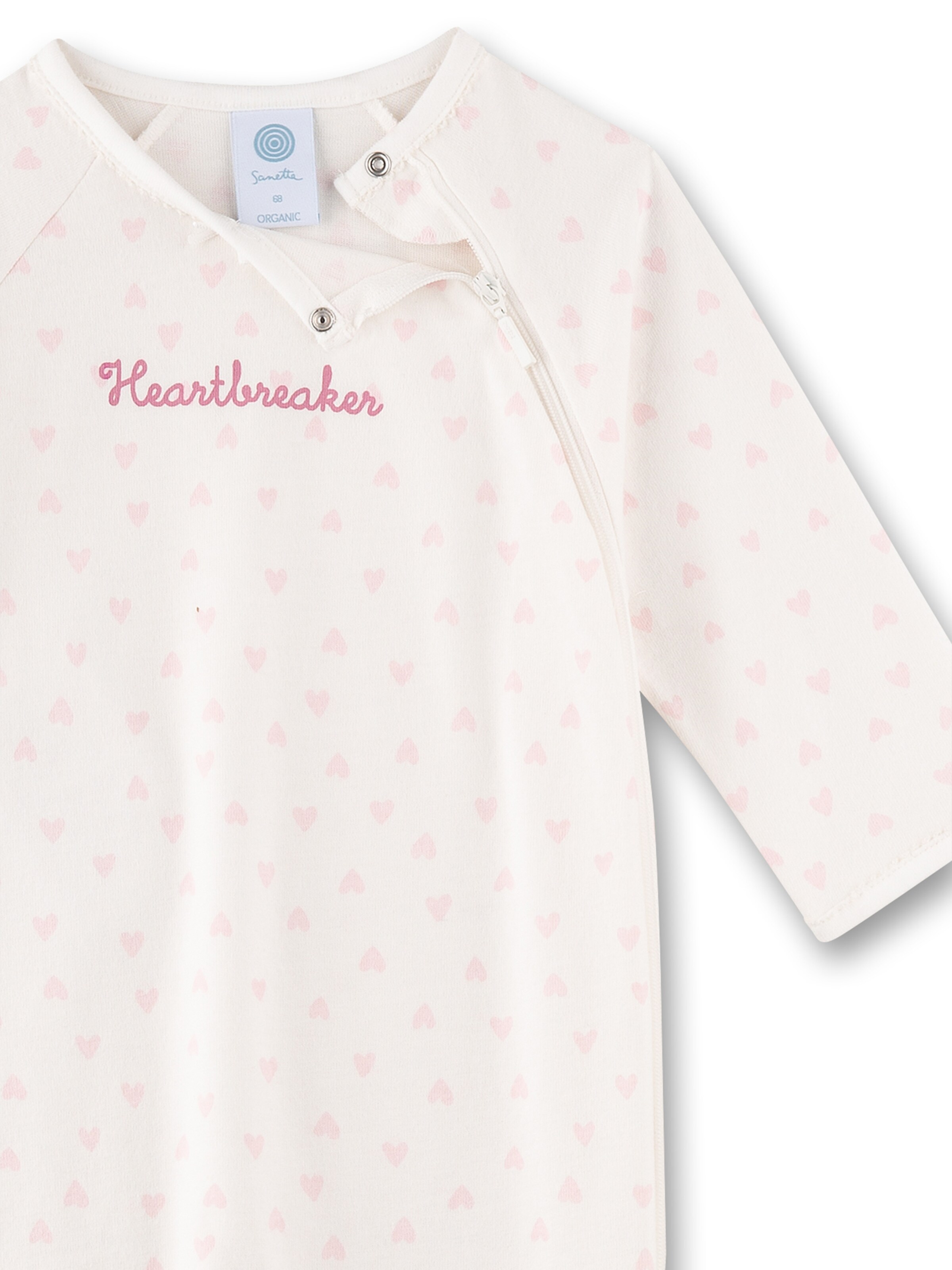 Sanetta Romper/Bodysuit in White