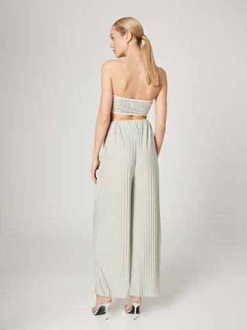 Guido Maria Kretschmer Women Wide leg Broek 'Saphia' in Groen: terug