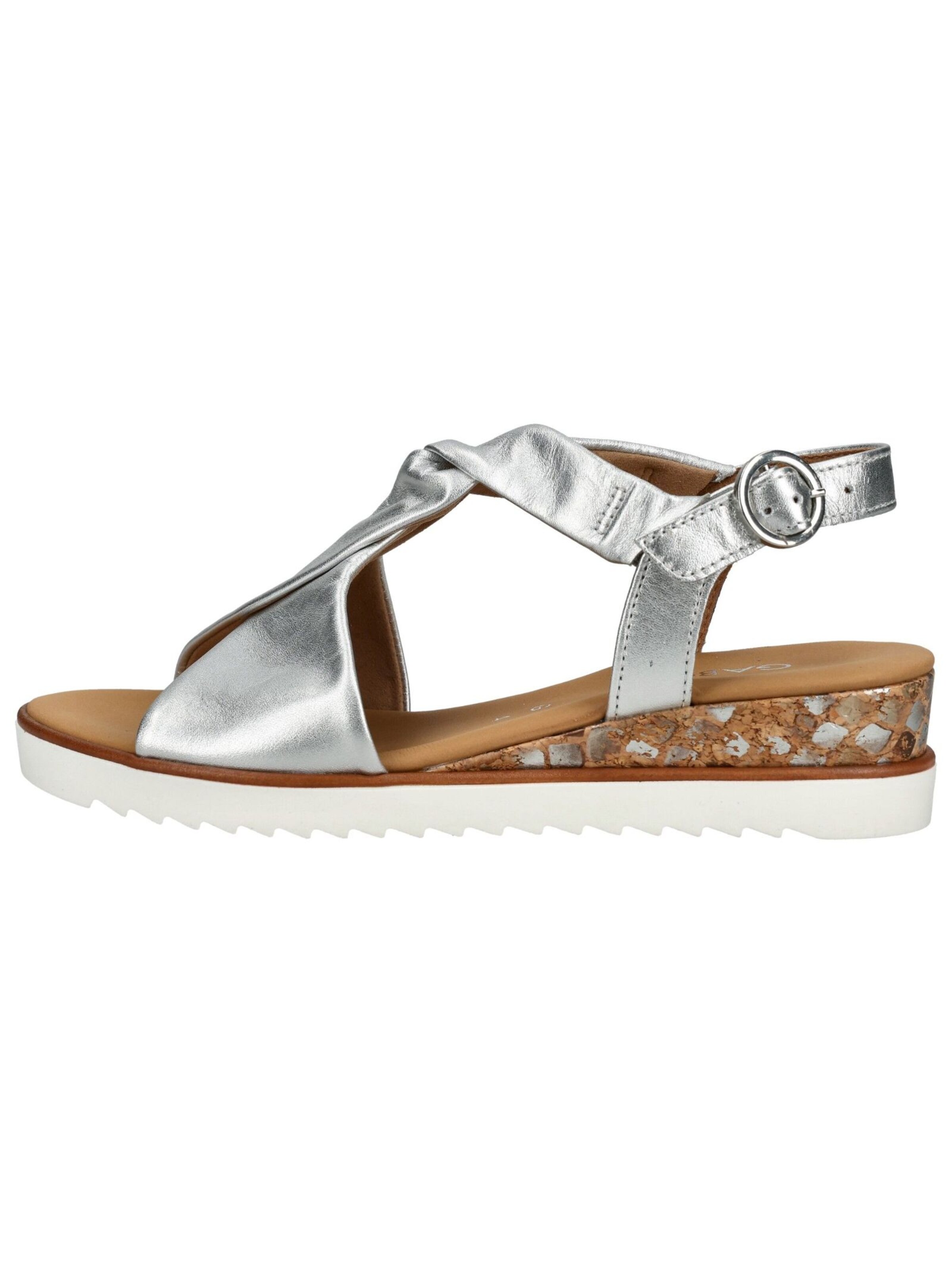 Sandales à lanières GABOR en argent