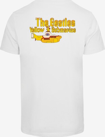 Merchcode Shirt 'Yellow Submarine - Monster No.5' in Wit