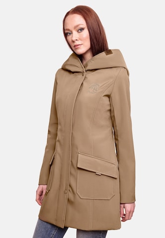 Manteau fonctionnel 'Mayleen' MARIKOO en marron