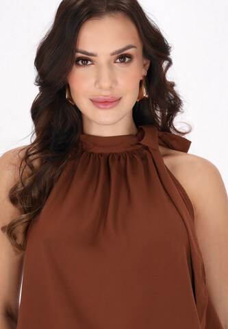 faina Топ 'Fashion Look' в Коричневый