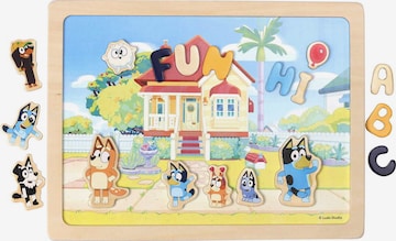 Gioco di Bluey in colori misti: frontale
