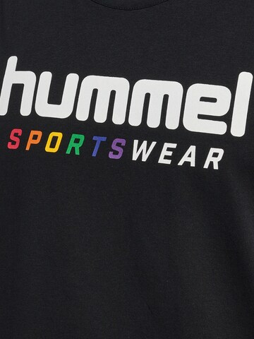 Hummel Bluser & t-shirts 'RAINBOW' i sort